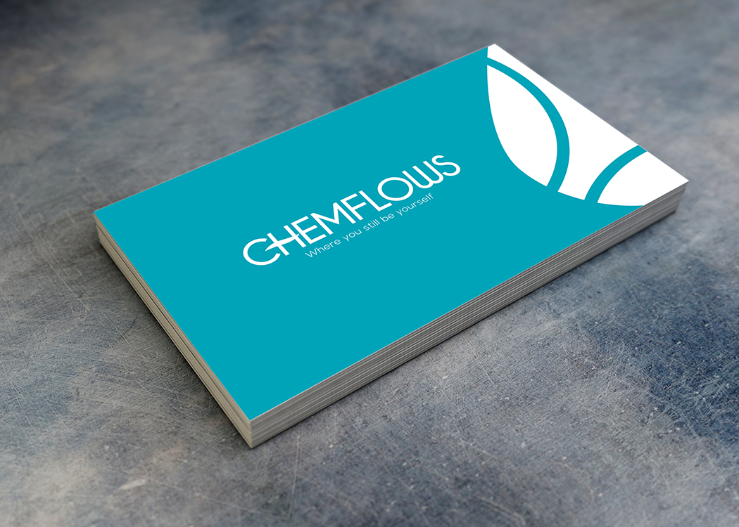 CHEMFLOWS - Thiết kế logo và nhận diện thương hiệu công ty hoá chất CHEMFLOWS